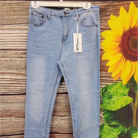 Monkey 🐒 Ride Women's Jeans. Size : 11 NWT - Picture 1 of 11